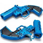 Klocki Pistolet Niebieski