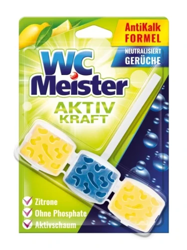 WC Meister zawieszka do WC 45 g Cytryna