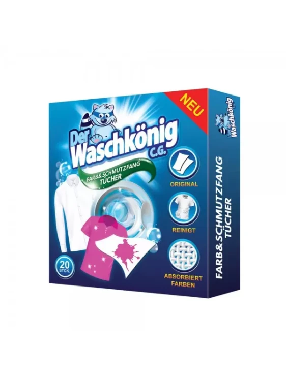 Waschkonig chusteczki wyłapujące kolor 20szt.