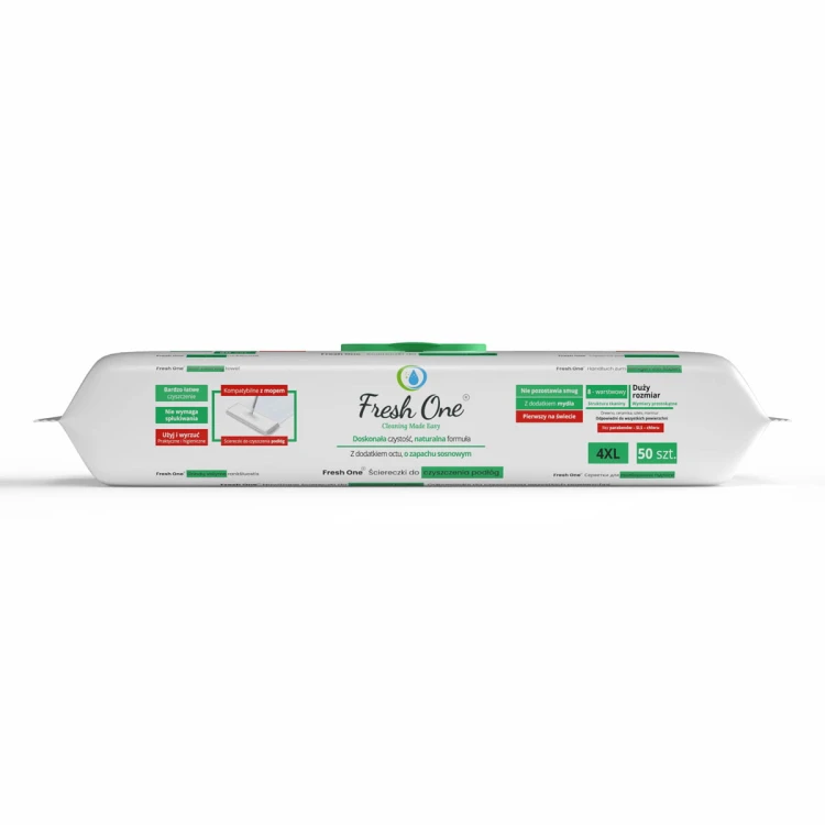 Fresh One Ściereczki Do Czyszczenia Podłóg Sosna 50 szt.