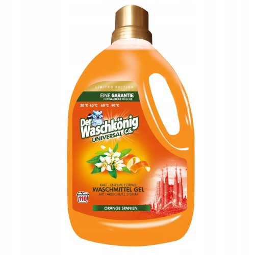 Waschkonig żel do prania 3,305L Universal Hiszpania edycja limitowana 110WL