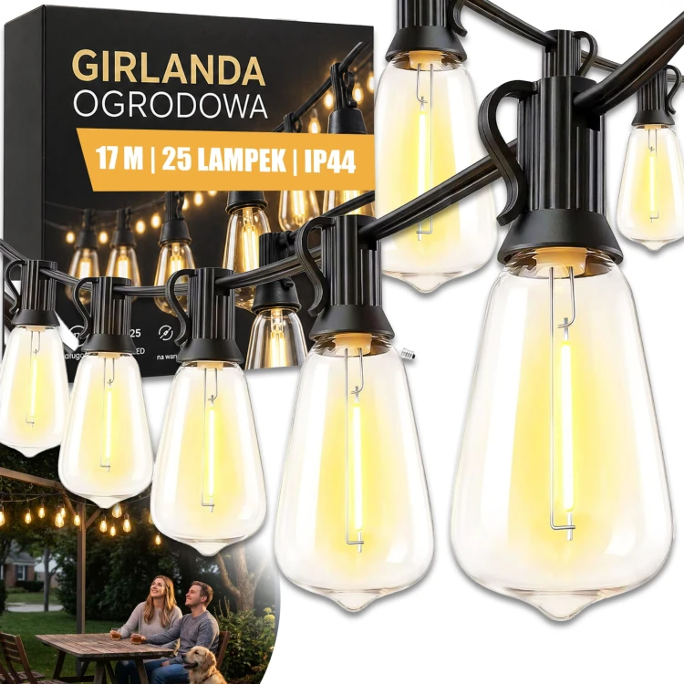 Girlanda Ogrodowa 17m