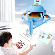 Robot Rysujący dla Dzieci Inteligentny Interaktywny Zestaw 100 Kart Markery