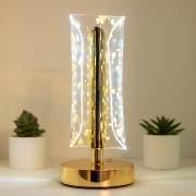 Lampka Dekoracyjna LED Płatki Złota