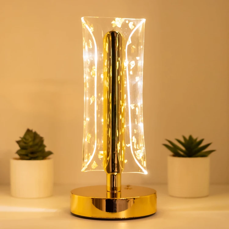 Lampka Dekoracyjna LED Płatki Złota